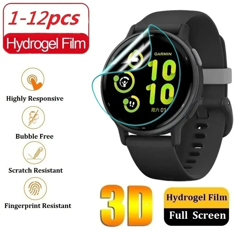 Hydrogel Protective Film Compatible for Garmin Vivoactive 5 4 4S 3 Watch Screen Protector
Hydrogel Protective Film Compatible for Garmin Vivoactive 5 4 4S 3 Watch Screen Protector