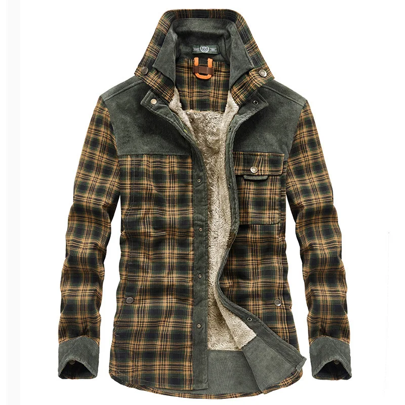 2022 Trendy Long Sleeve Basic Casual Shirt Jackets Thick Cotton Warm Mens Autumn Winter Jacket Harajuku Plaid Coats Jacket Men
2022 Trendy Long Sleeve Basic Casual Shirt Jackets Thick Cotton Warm Mens Autumn Winter Jacket Harajuku Plaid Coats Jacket Men