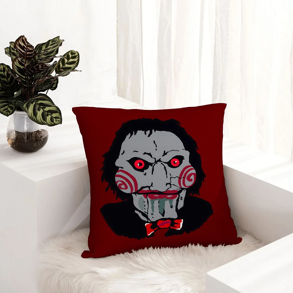 Horror Thriller Movie S-Saw X Pillow Case Plush Fabric Soft Pillowcase Double Side Print Sofa Cushion Cover Throw Pillow Cover
Horror Thriller Movie S-Saw X Pillow Case Plush Fabric Soft Pillowcase Double Side Print Sofa Cushion Cover Throw Pillow Cover