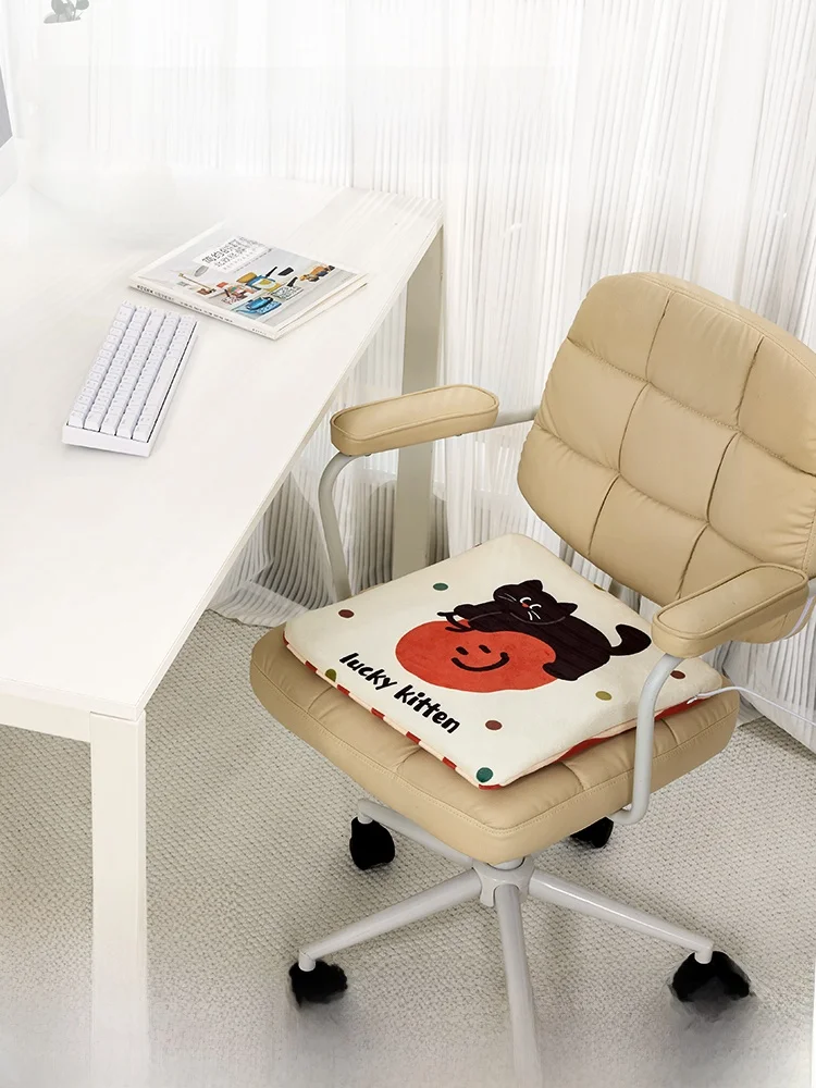 Heated Office Chair Cushion Winter Warm Butt Pad Long Sitting Tool Cute Cartoon Design Home Use Removable Cover Support
Heated Office Chair Cushion Winter Warm Butt Pad Long Sitting Tool Cute Cartoon Design Home Use Removable Cover Support