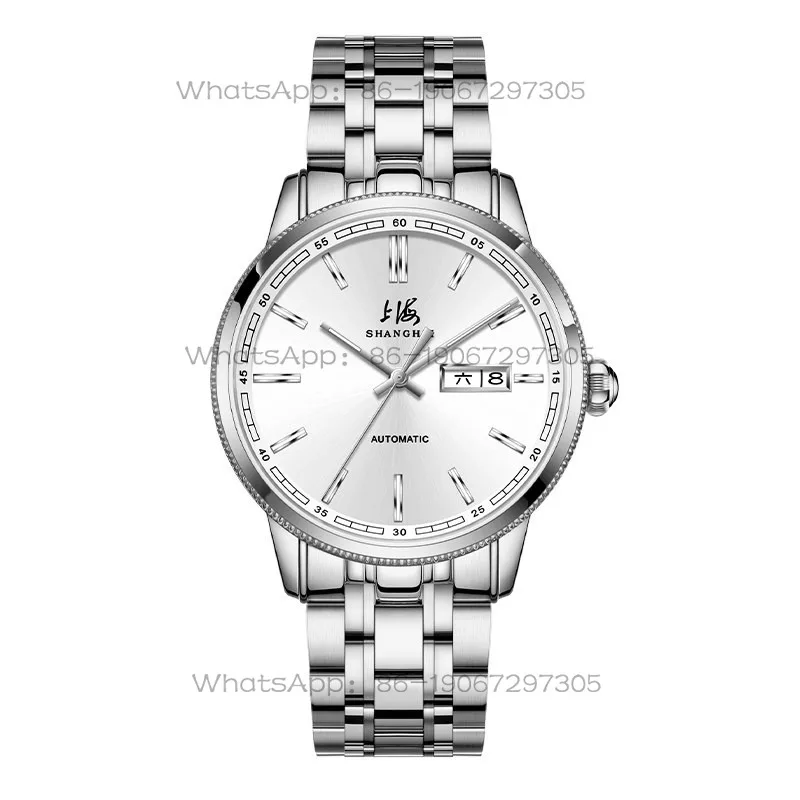 Time Island Watch 1 Store Shanghai Double Calendar Automatic Mechanical Watch Men's Waterproof Luminous Watch
Time Island Watch 1 Store Shanghai Double Calendar Automatic Mechanical Watch Men's Waterproof Luminous Watch