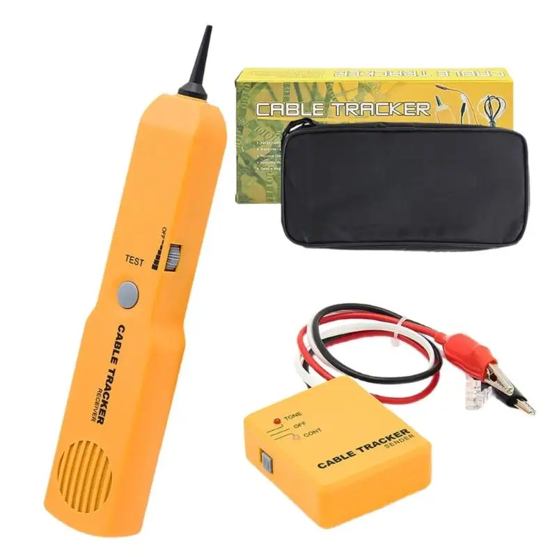 Line Diagnostic Instrument For Home Office And Automotive Providing Cable Tracing Continuity Testing
Line Diagnostic Instrument For Home Office And Automotive Providing Cable Tracing Continuity Testing