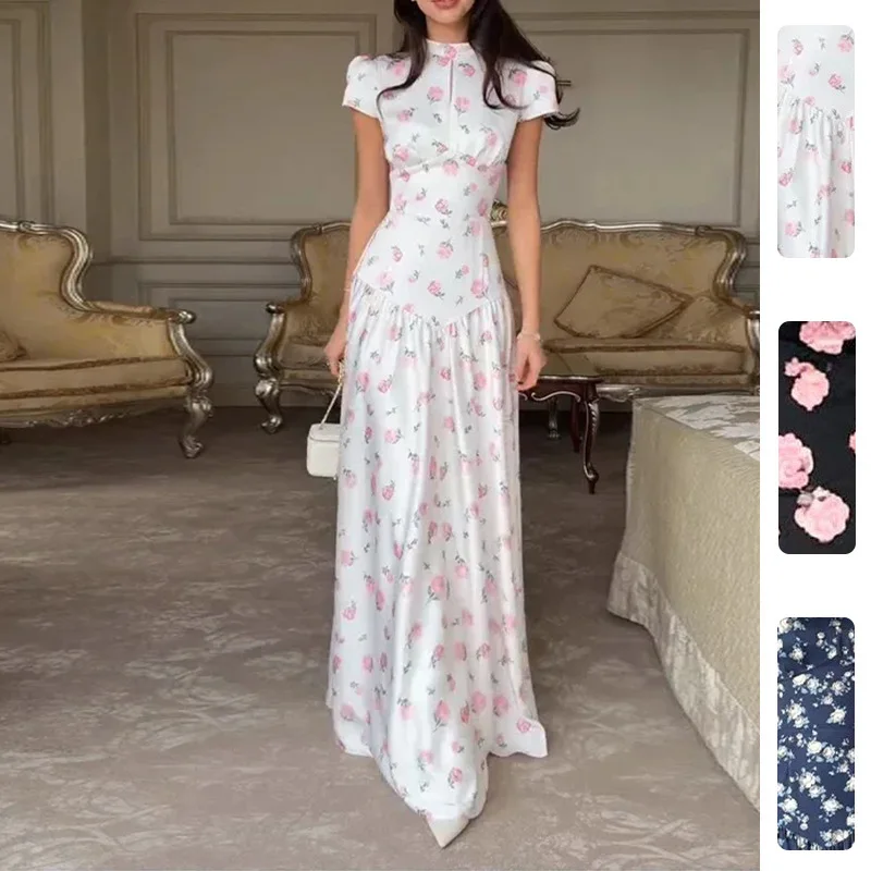 2026 Summer New Women Fashion Elegant Loose Plant Print Long Dress Soft Lightweight Breathable Chic Daily Casual Beach Holiday
2026 Summer New Women Fashion Elegant Loose Plant Print Long Dress Soft Lightweight Breathable Chic Daily Casual Beach Holiday
