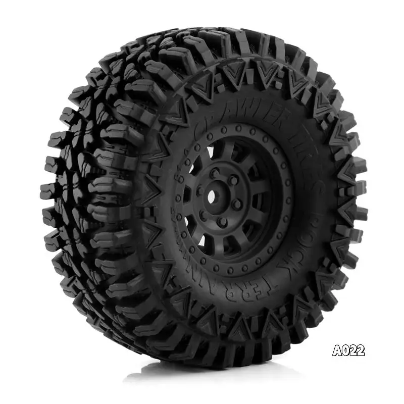 4PCS 110Mm Wheels Tires For 1/10 RC Rock Crawler Axial SCX10 SCX10 II 90046 TRX4 RC4WD D90 RC Car Parts
4PCS 110Mm Wheels Tires For 1/10 RC Rock Crawler Axial SCX10 SCX10 II 90046 TRX4 RC4WD D90 RC Car Parts
