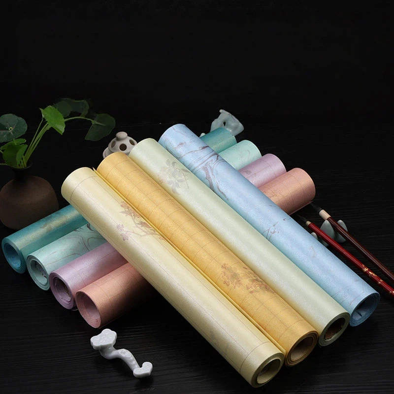 Sumi Art Wax Dye Pearlescent Ink Colorful Half Ripe Rice Paper Xuan Paper Scroll Multicolor Brush Calligraphy Creation Work Roll
Sumi Art Wax Dye Pearlescent Ink Colorful Half Ripe Rice Paper Xuan Paper Scroll Multicolor Brush Calligraphy Creation Work Roll