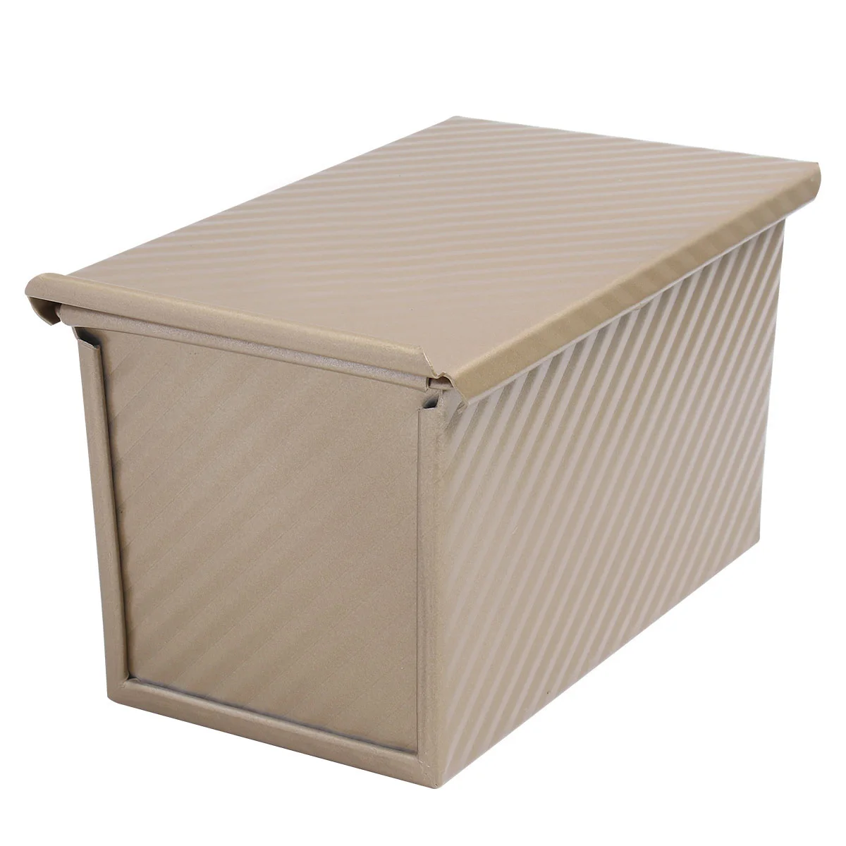 Aluminium Loaf Pan Lid 350℃ Heat Conduction Golden Non Stick Bread Mold Bakeware Pans Easy Clean S wich Toast Machine
Aluminium Loaf Pan Lid 350℃ Heat Conduction Golden Non Stick Bread Mold Bakeware Pans Easy Clean S wich Toast Machine