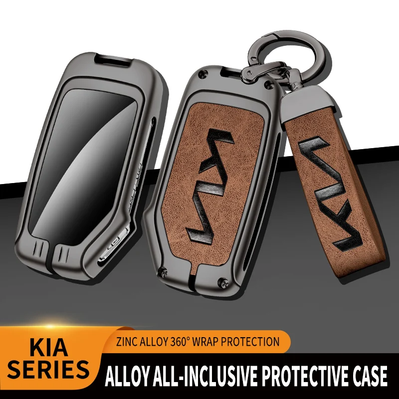 Leather Car Remote Cover Shell Protector Keychain For KIA Sportage R GT Stinger Sorento Ceed Cerato Forte Niro Soul Telluride
Leather Car Remote Cover Shell Protector Keychain For KIA Sportage R GT Stinger Sorento Ceed Cerato Forte Niro Soul Telluride