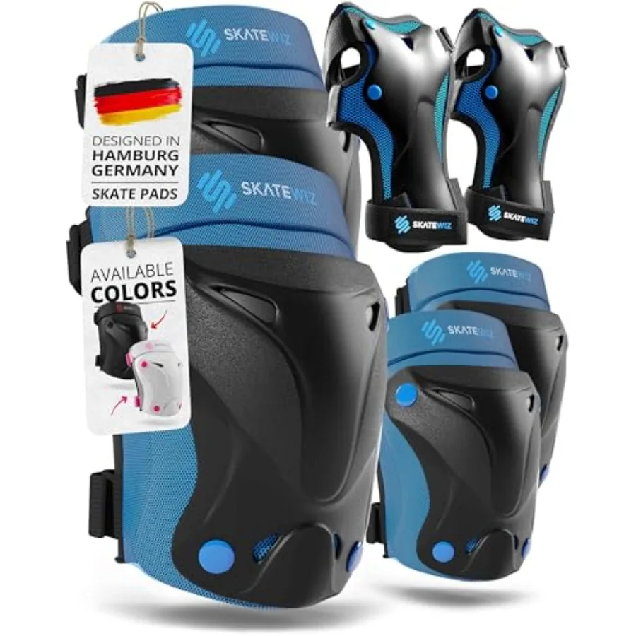 Knee Pad for Kid Knee and Ebow Pad et PROTECT1 ize Bue Writ Guard kating Protective Gear, Skateboard, Roller Skate, Ice Skates
Knee Pad for Kid Knee and Ebow Pad et PROTECT1 ize Bue Writ Guard kating Protective Gear, Skateboard, Roller Skate, Ice Skates