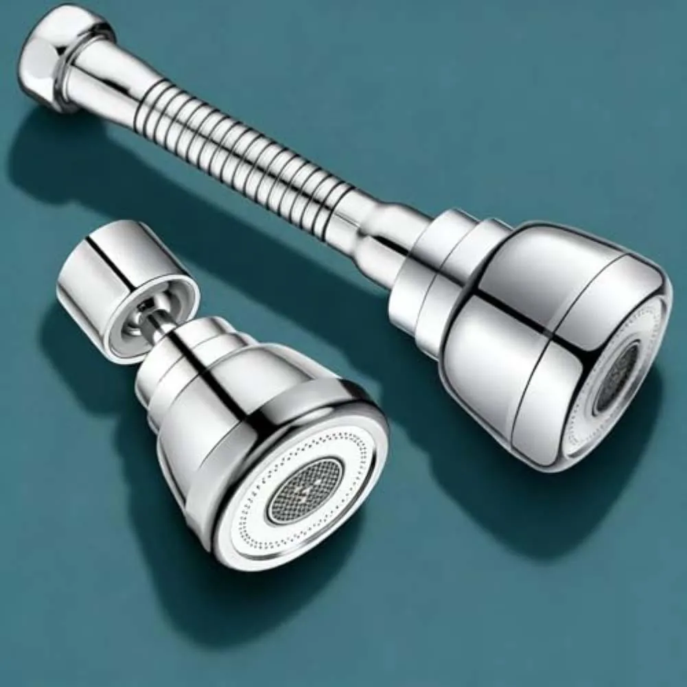 360 Degree Rotating Faucet Aerator, 3 Mode Splash-Proof Tap Head Extender For Kitchen Bathroom Sink, Water Saving
360 Degree Rotating Faucet Aerator, 3 Mode Splash-Proof Tap Head Extender For Kitchen Bathroom Sink, Water Saving