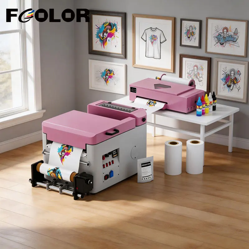 A3 XP600 Pink DTF Printer with DTF Powder Shaker Dryer for T-Shirts Textiles DIY Printing US Warehouse Fast Ship
A3 XP600 Pink DTF Printer with DTF Powder Shaker Dryer for T-Shirts Textiles DIY Printing US Warehouse Fast Ship