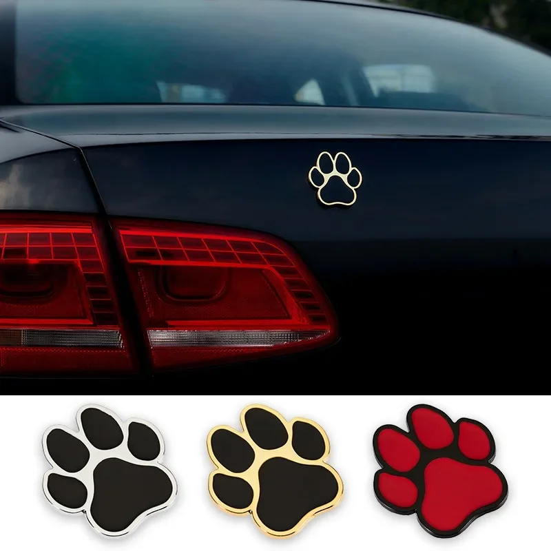 Car Styling 3D Funny Bear Footprint Dog Footprint Car Trunk Metal Zinc Alloy Emblem Rear Body Tailgate Accessory Adhesive Badge
Car Styling 3D Funny Bear Footprint Dog Footprint Car Trunk Metal Zinc Alloy Emblem Rear Body Tailgate Accessory Adhesive Badge