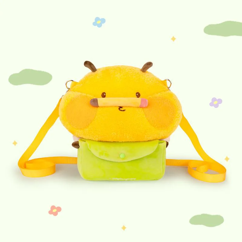 Cute Bee Shaped Plush Crossbody Bag Soft Fluffy Animal Shoulder Bag For Casual Daily Use Cartoon Handbag With Adjustable Strap
Cute Bee Shaped Plush Crossbody Bag Soft Fluffy Animal Shoulder Bag For Casual Daily Use Cartoon Handbag With Adjustable Strap