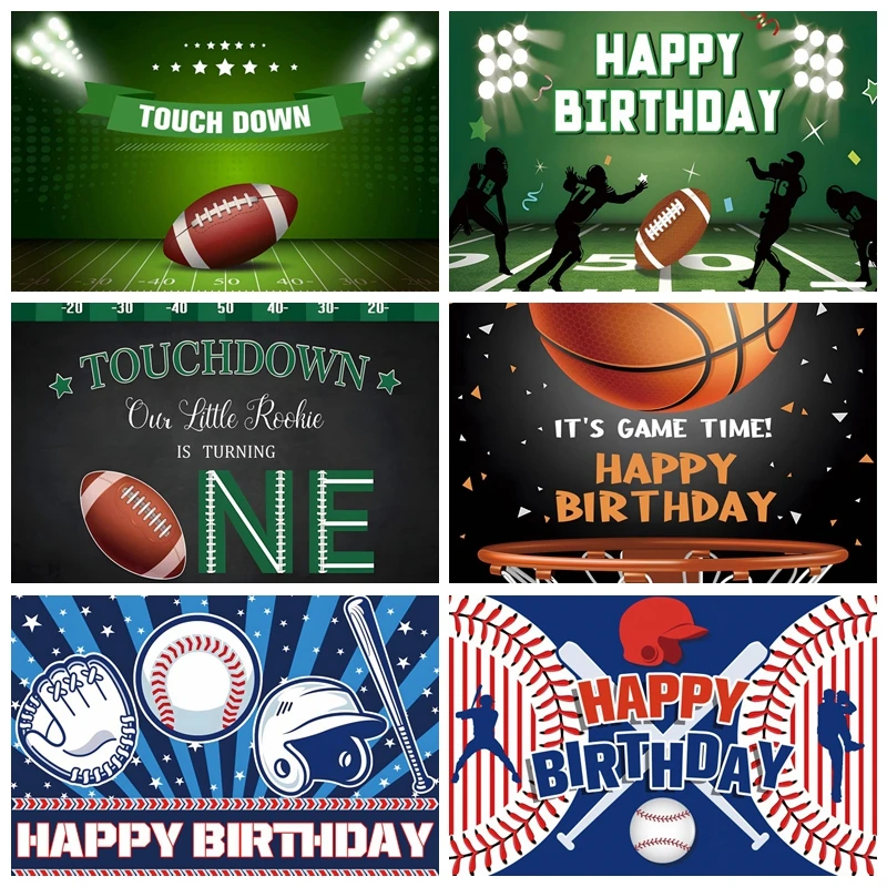 Baseball Basketball Backdrops for Photography Photocall Baby Boy Birthday Party Decor Photographic Background Baby Photo Studio
Baseball Basketball Backdrops for Photography Photocall Baby Boy Birthday Party Decor Photographic Background Baby Photo Studio