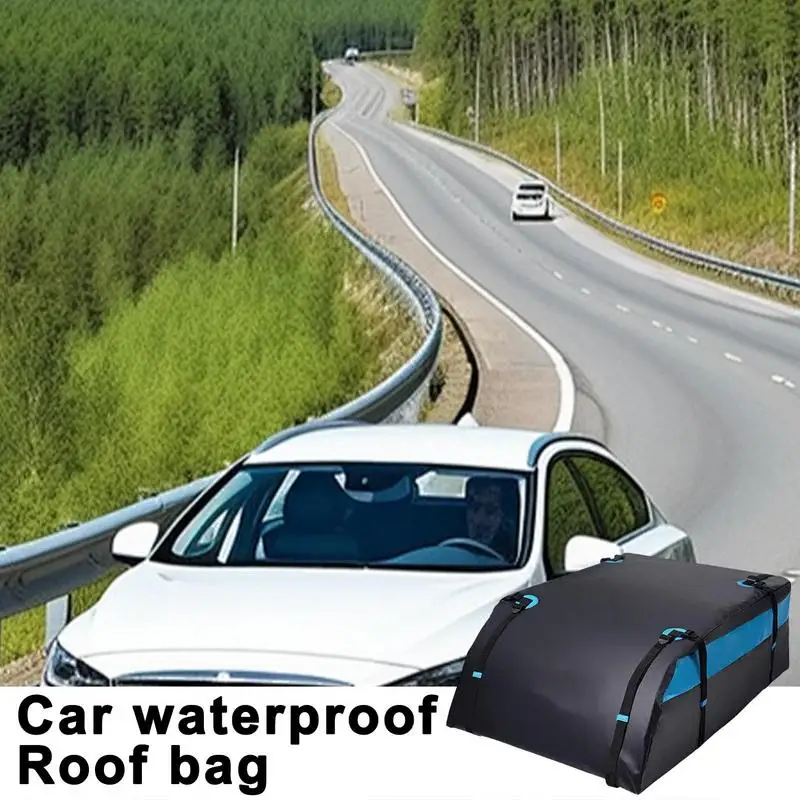 For Storage Pouch Car Roof Bag Waterproof 19 Cubic Feet Roof Rack Storage Bag Rainproof Oxford Cloth Waterproof Travel Pack For
For Storage Pouch Car Roof Bag Waterproof 19 Cubic Feet Roof Rack Storage Bag Rainproof Oxford Cloth Waterproof Travel Pack For