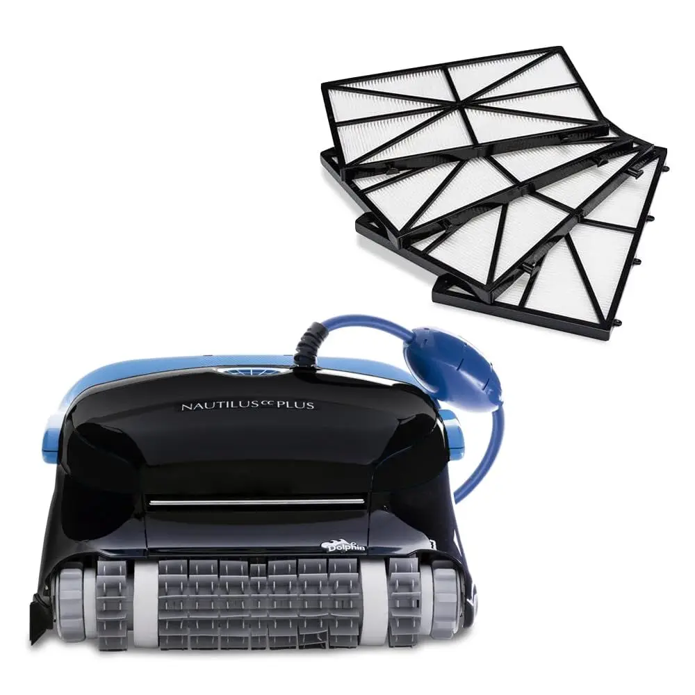 WiFi Robotic Pool Vacuum Cleaner Includes UltraFine Filters for an Ultimate Clean, Ideal for InGround Custom
WiFi Robotic Pool Vacuum Cleaner Includes UltraFine Filters for an Ultimate Clean, Ideal for InGround Custom