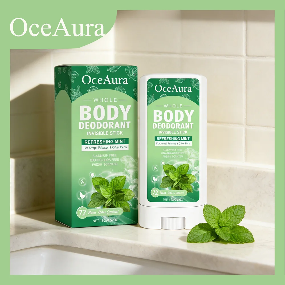 OCEAURA Whole Body Deodorant, Refreshing Texture, Long-lasting Moisturizing, Remove Underarms & Body Odors, Body Deodorant Stick
OCEAURA Whole Body Deodorant, Refreshing Texture, Long-lasting Moisturizing, Remove Underarms & Body Odors, Body Deodorant Stick