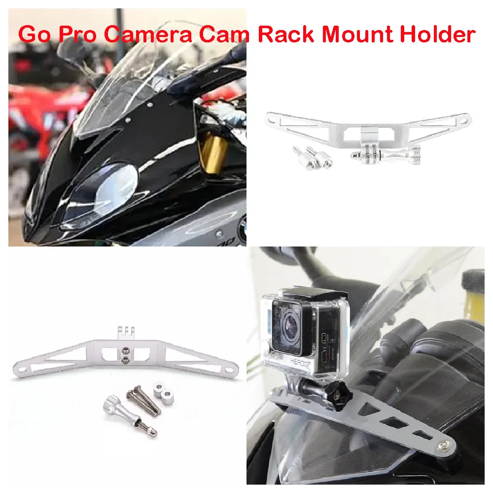 Fits for BMW S1000RR S1000 RR HP4 ABS 2009-2018 Motorcycle Front Windshield Go Pro Camera Bracket Recorder Cam Rack Mount Holder
Fits for BMW S1000RR S1000 RR HP4 ABS 2009-2018 Motorcycle Front Windshield Go Pro Camera Bracket Recorder Cam Rack Mount Holder