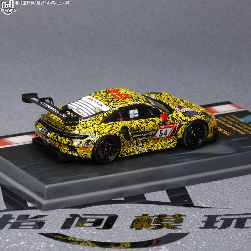 TW 1/64 911 GT3 R Nürburgring 24h 2023 модель автомобиля из сплава, статическая коллекция, украшенные праздничные подарки, игрушки, классический сувенир, подарок
TW 1/64 911 GT3 R Nürburgring 24h 2023 модель автомобиля из сплава, статическая коллекция, украшенные праздничные подарки, игрушки, классический сувенир, подарок