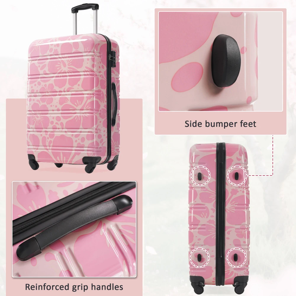 20" 24" 28" Hardshell 3 Piece Travel Luggage Set Lightweight Durable Double Spinner Wheels TSA Lock
20" 24" 28" Hardshell 3 Piece Travel Luggage Set Lightweight Durable Double Spinner Wheels TSA Lock