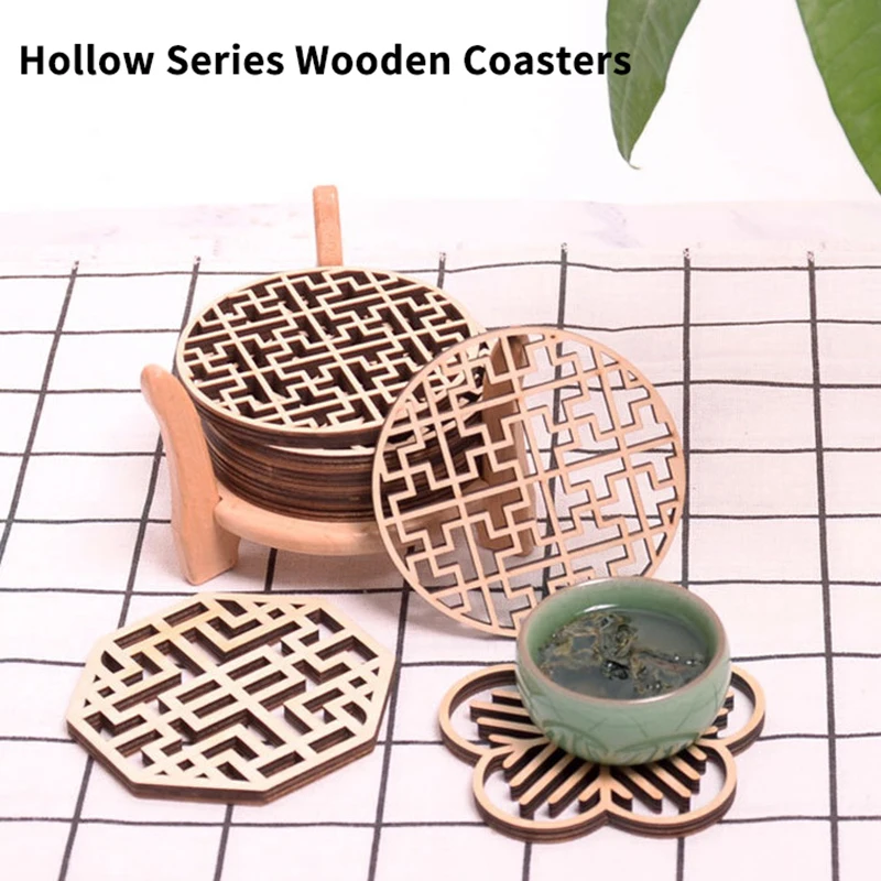 Creative Bamboo Hollow Lotus Flower Coaster Wooden Round Drink Cup Holder Tea Coffee Mug Placemat Table Mat Home Decoration
Creative Bamboo Hollow Lotus Flower Coaster Wooden Round Drink Cup Holder Tea Coffee Mug Placemat Table Mat Home Decoration