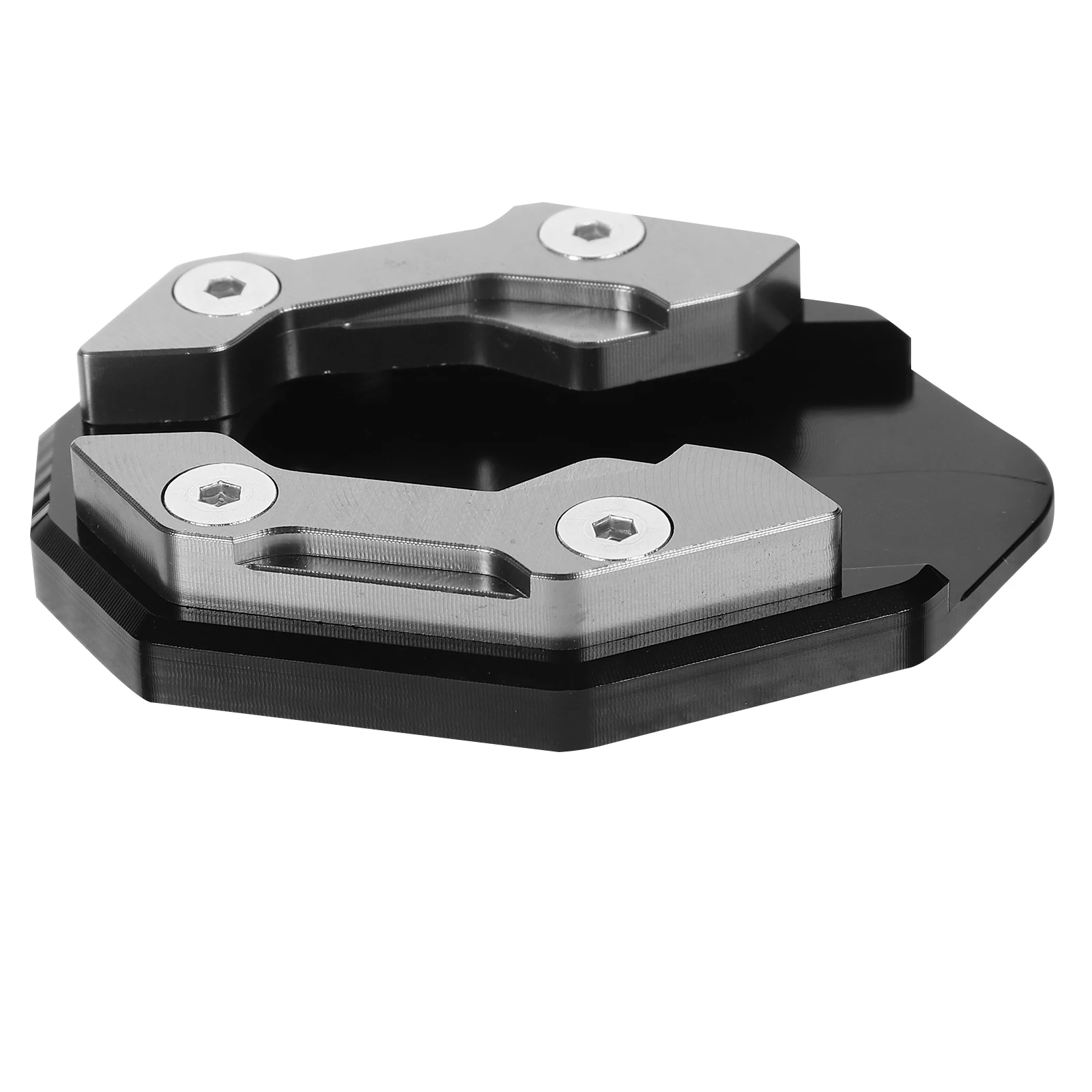Motorcycle Kickst Extension Pad Sturdy Aluminum Alloy Anti Slip Side Support Plate for Electric Vehicle Compatible Most
Motorcycle Kickst Extension Pad Sturdy Aluminum Alloy Anti Slip Side Support Plate for Electric Vehicle Compatible Most