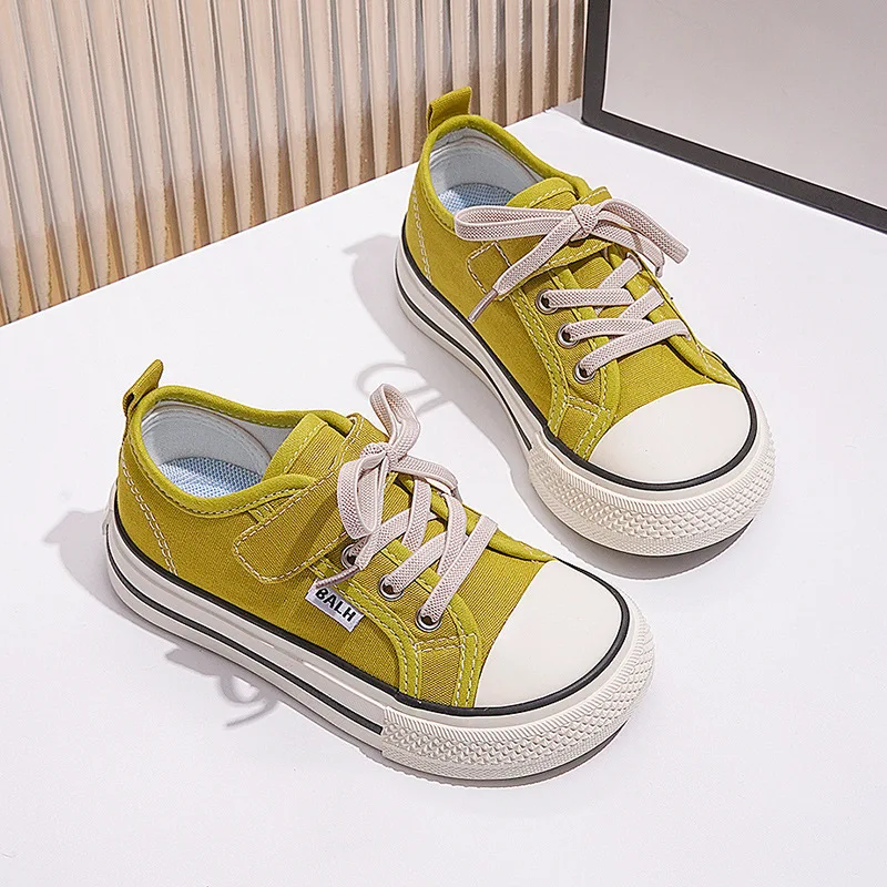 Classic Children's Flat Casual Sneakers Boys Girls Canvas Shoes Velcro Non-Slip Sports Shoes Kids Student Thick-Soled Shoes
Classic Children's Flat Casual Sneakers Boys Girls Canvas Shoes Velcro Non-Slip Sports Shoes Kids Student Thick-Soled Shoes