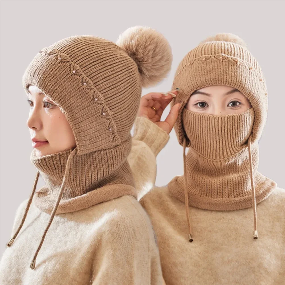 Winter Balaclava Scarf Mask Fleece Lined Knit Hat Windproof Thermal Face Cover for Men Women Cycling Skiing Outdoor Sports
Winter Balaclava Scarf Mask Fleece Lined Knit Hat Windproof Thermal Face Cover for Men Women Cycling Skiing Outdoor Sports