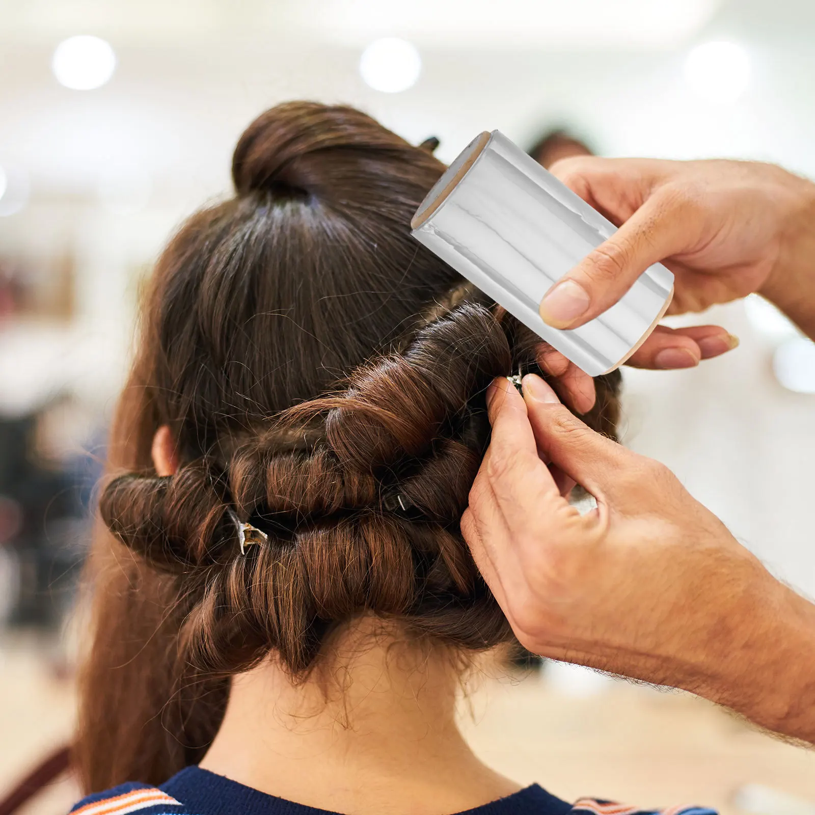 2 рулона парикмахерской алюминиевой фольги в рулоне, профессиональная жестяная фольга для изоляции краски для волос, химическая завивка, мелирование, салонная укладка
2 рулона парикмахерской алюминиевой фольги в рулоне, профессиональная жестяная фольга для изоляции краски для волос, химическая завивка, мелирование, салонная укладка