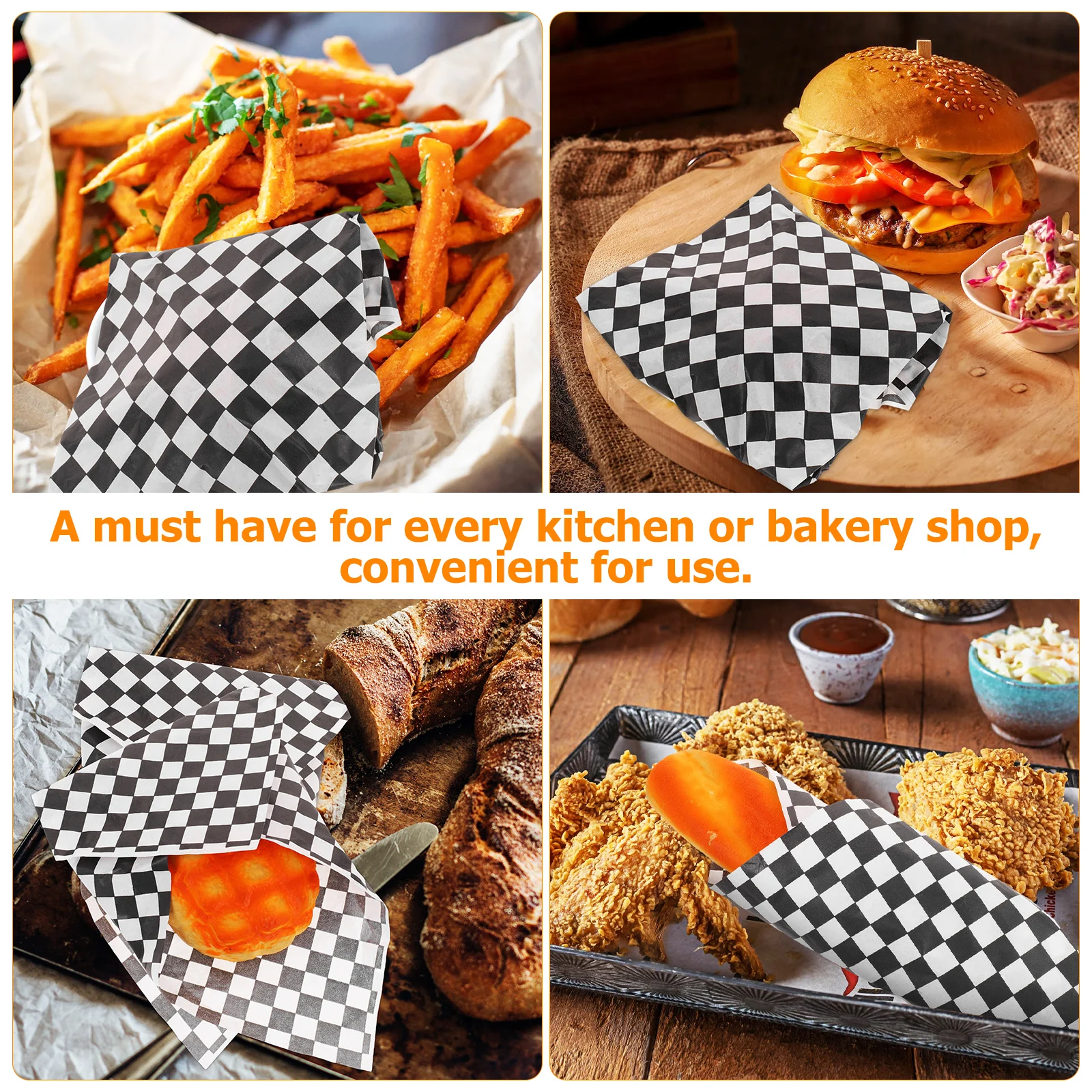 100 Sheets Food Grade Packaging Paper Wrapping Accessory Basket for Packing Baking Lattice
100 Sheets Food Grade Packaging Paper Wrapping Accessory Basket for Packing Baking Lattice