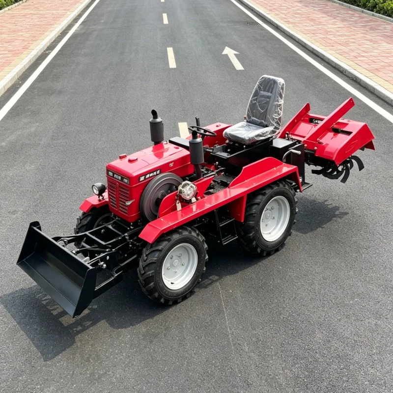 Customized Industry-preferred Four-wheel Rotary Tiller, High-quality Agricultural Machinery, Rotary Tillage Equipment
Customized Industry-preferred Four-wheel Rotary Tiller, High-quality Agricultural Machinery, Rotary Tillage Equipment