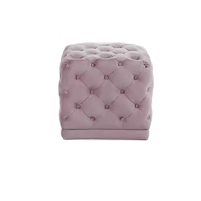 Italian Style Design Leisure Chair Fabric Foot Stool Ottoman for Living Room Home Luxury Round Square Sofa Bench
Italian Style Design Leisure Chair Fabric Foot Stool Ottoman for Living Room Home Luxury Round Square Sofa Bench