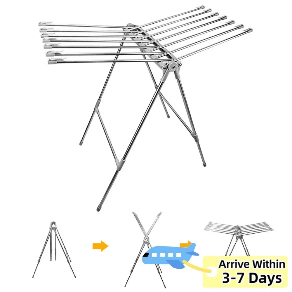 Складная сушилка для белья из нержавеющей стали большой вместимости, вентилируемая, антикоррозийная, для использования в помещении и на улице
Складная сушилка для белья из нержавеющей стали большой вместимости, вентилируемая, антикоррозийная, для использования в помещении и на улице