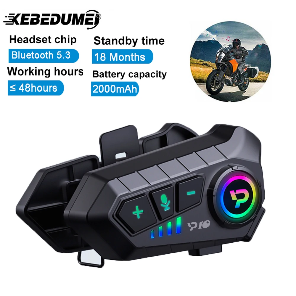 Гарнитура для мотоциклетного шлема Bluetooth 5,3 EDR 2000 мАч Беспроводные наушники IP67 Водонепроницаемые шумоподавление Голосовое управление
Гарнитура для мотоциклетного шлема Bluetooth 5,3 EDR 2000 мАч Беспроводные наушники IP67 Водонепроницаемые шумоподавление Голосовое управление