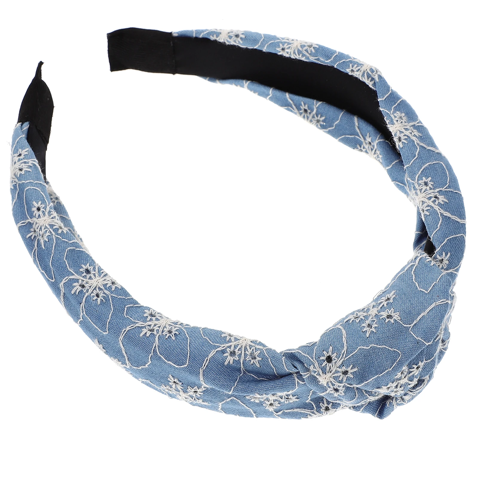 Denim Headband for Women Hollow Out Snowflake Press Hair Edge Wide Version Non Fading Party Turban Fashion
Denim Headband for Women Hollow Out Snowflake Press Hair Edge Wide Version Non Fading Party Turban Fashion
