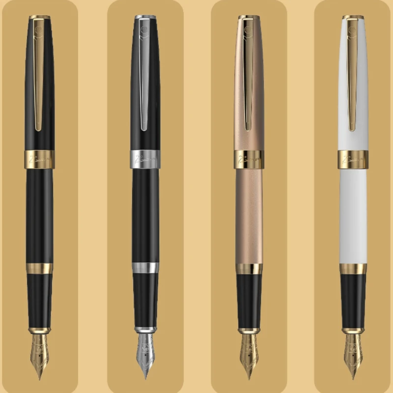 PICASSO 2026 Limited Edition Fountain Pen Gold and Silver Color Baked Enamel Finish Stainless Steel Signature Stationery Pen
PICASSO 2026 Limited Edition Fountain Pen Gold and Silver Color Baked Enamel Finish Stainless Steel Signature Stationery Pen