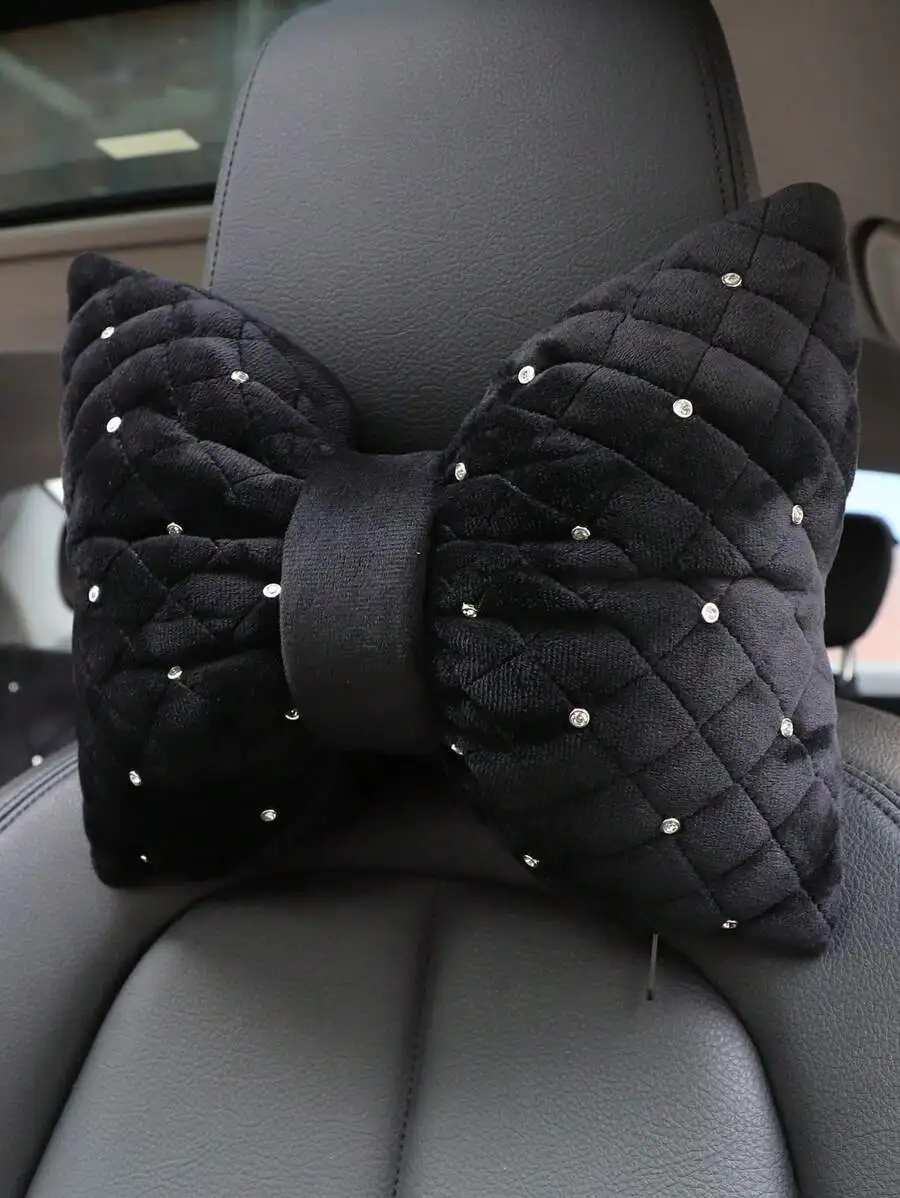 1pc Rhinestone Decor Car Neck Pillow,Car Pillow,Car Accessories Women
1pc Rhinestone Decor Car Neck Pillow,Car Pillow,Car Accessories Women