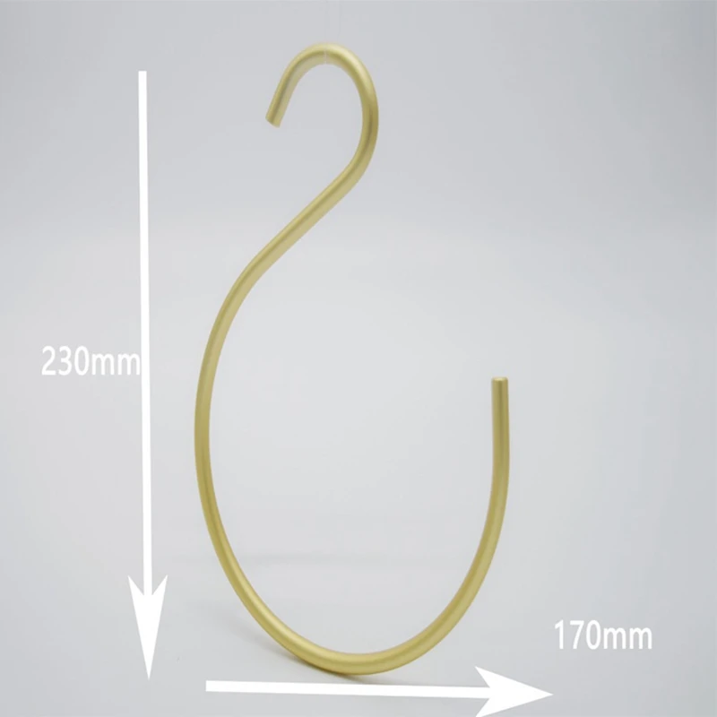 Rog-ey3 S-Shape Hooks Bedroom Multifunctional Aluminium Alloy S Hanger Hooks Scarf Tie Hook Hanging Wardrobe Storage 
Rog-ey3 S-Shape Hooks Bedroom Multifunctional Aluminium Alloy S Hanger Hooks Scarf Tie Hook Hanging Wardrobe Storage