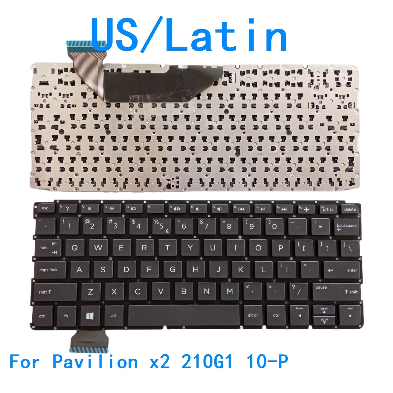 Новая американская клавиатура для латинского языка для HP Pavilion x2 210G1 10-P, сменная клавиатура для ноутбука
Новая американская клавиатура для латинского языка для HP Pavilion x2 210G1 10-P, сменная клавиатура для ноутбука