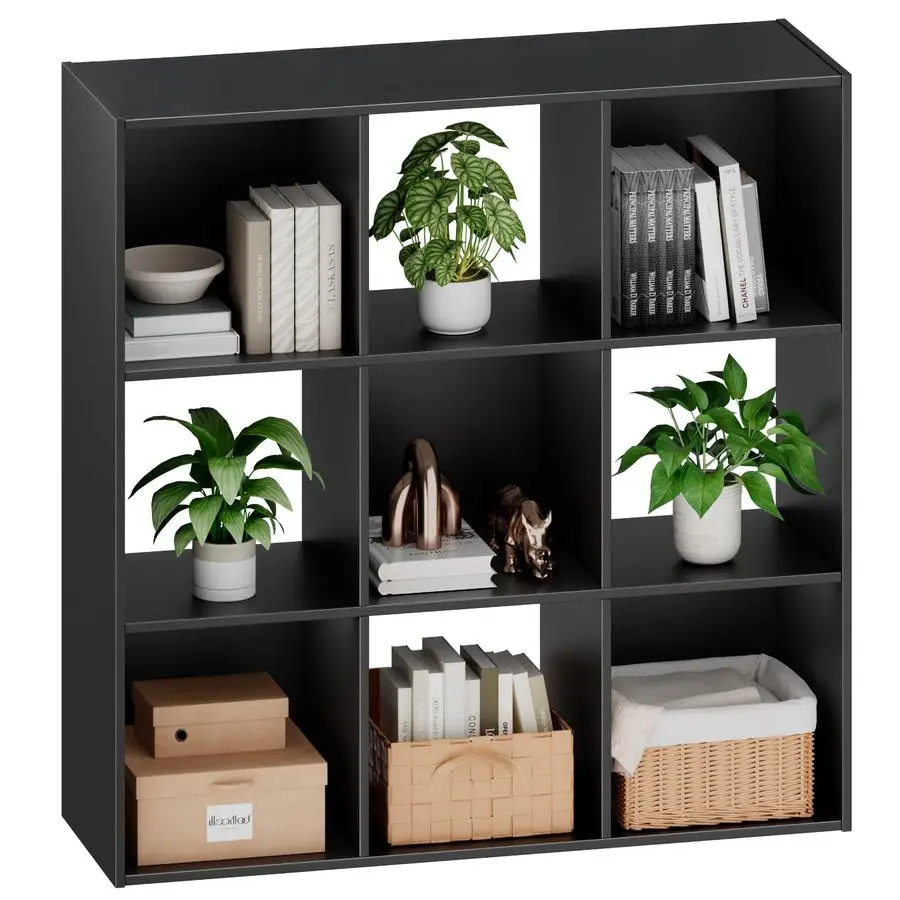 9 Cube Storage Organizer 36"D x 36"W x 11.6"H Open Cube Bookshelf with 5 Removable Back Panels
9 Cube Storage Organizer 36"D x 36"W x 11.6"H Open Cube Bookshelf with 5 Removable Back Panels