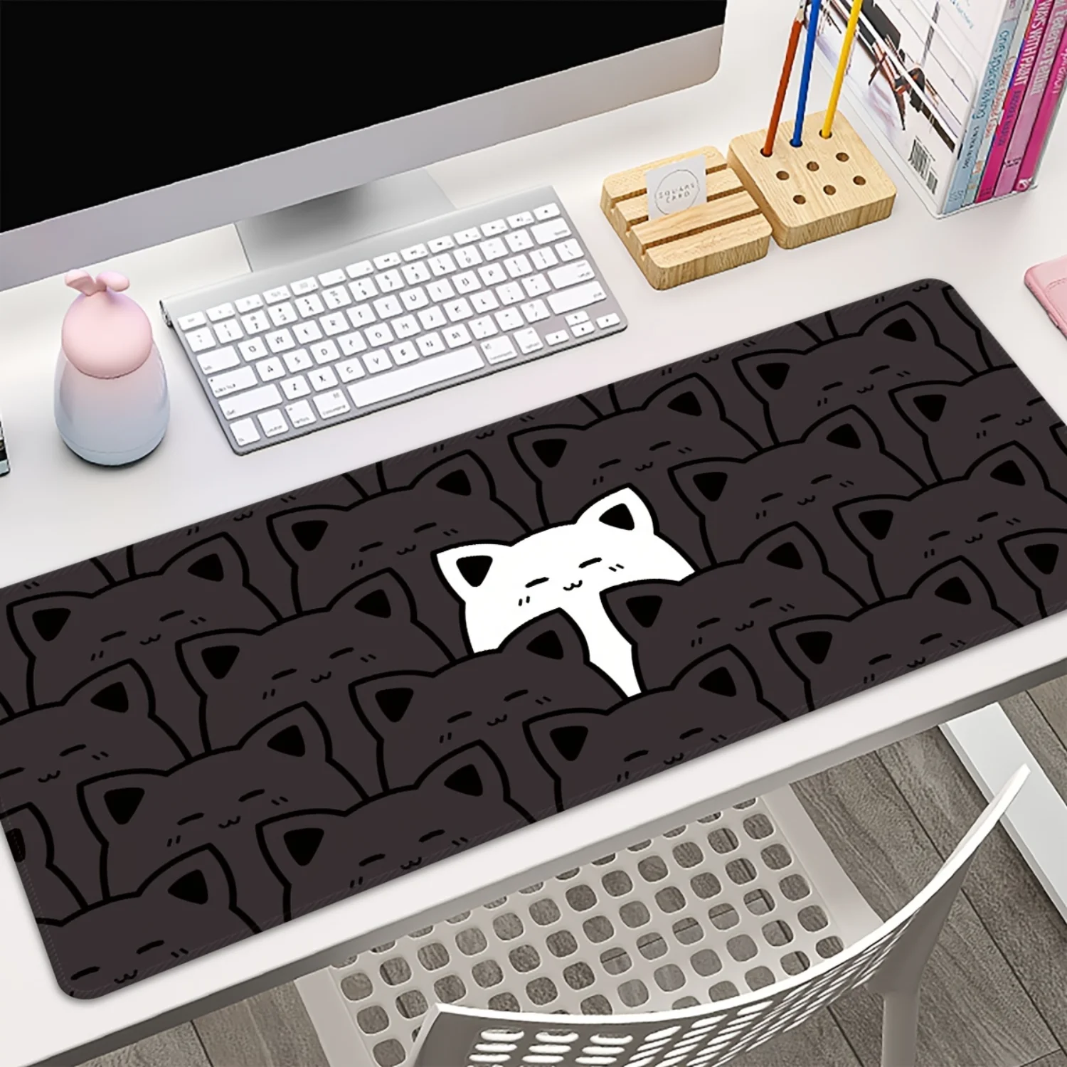 Cute Cat Gaming Mouse Pad - Non-Slip Washable Rubber Pad for Office Use - Super Cool Big Mouse Pad
Cute Cat Gaming Mouse Pad - Non-Slip Washable Rubber Pad for Office Use - Super Cool Big Mouse Pad