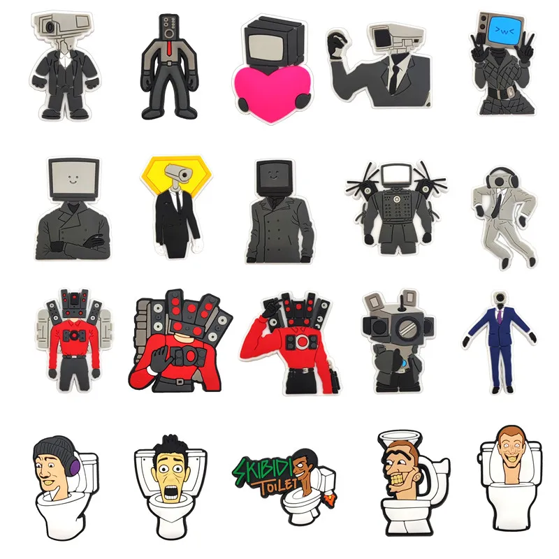 20Pcs Hot Toys Playful Commode Art shoes Charm interesting Decorations PVC Shoe Accessories Detachable Waterproof For Party Gift
20Pcs Hot Toys Playful Commode Art shoes Charm interesting Decorations PVC Shoe Accessories Detachable Waterproof For Party Gift