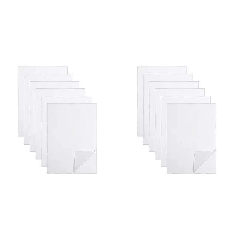 12 листов липкого водорастворимого стабилизатора вышивки, растворяемой печатной бумаги для печати для печатной вышивки
12 листов липкого водорастворимого стабилизатора вышивки, растворяемой печатной бумаги для печати для печатной вышивки