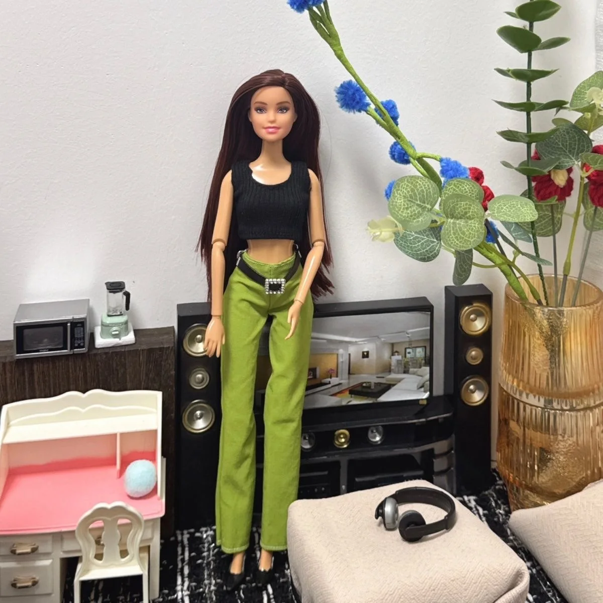 30cm FR Supermodel Princess Doll Toy 1/6 BJD Doll Spice Girl Vest+Pants Set Brown Hair Sweet Makeup Joints Movable Dress Up Toys
30cm FR Supermodel Princess Doll Toy 1/6 BJD Doll Spice Girl Vest+Pants Set Brown Hair Sweet Makeup Joints Movable Dress Up Toys