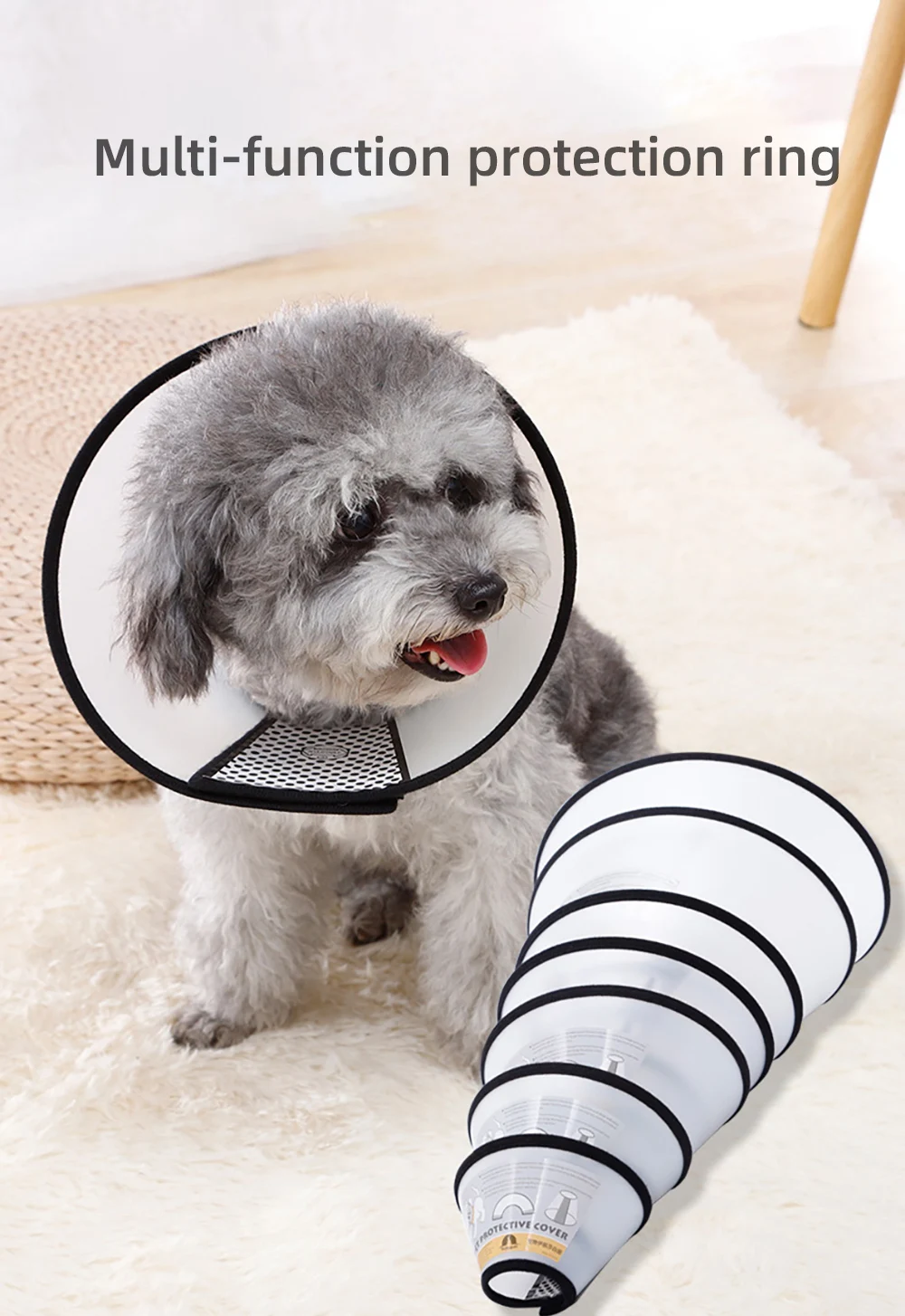 10pcs High Quality Pet Elizabeth Circle Guard Collar Ring Cat Dog Anti-Bite Beauty Protective Shield Wound Cover Dog Cat Collar
10pcs High Quality Pet Elizabeth Circle Guard Collar Ring Cat Dog Anti-Bite Beauty Protective Shield Wound Cover Dog Cat Collar