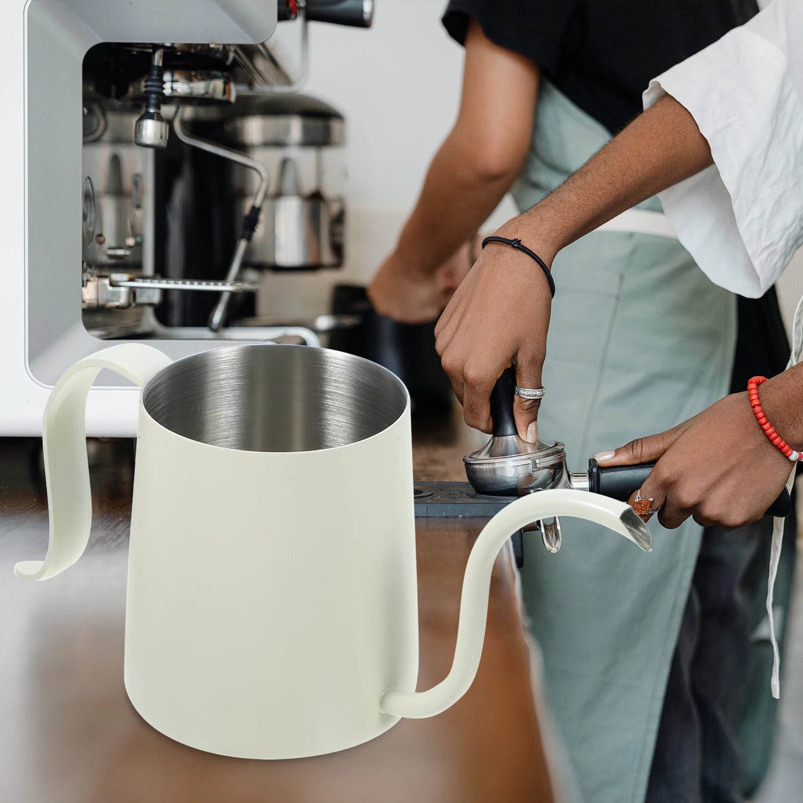 250ml Coffee Machine Hanging Ear Pot Office Gooseneck Stove Top Stainless Steel Kettle Small Tea Coffee Pot Drip
250ml Coffee Machine Hanging Ear Pot Office Gooseneck Stove Top Stainless Steel Kettle Small Tea Coffee Pot Drip