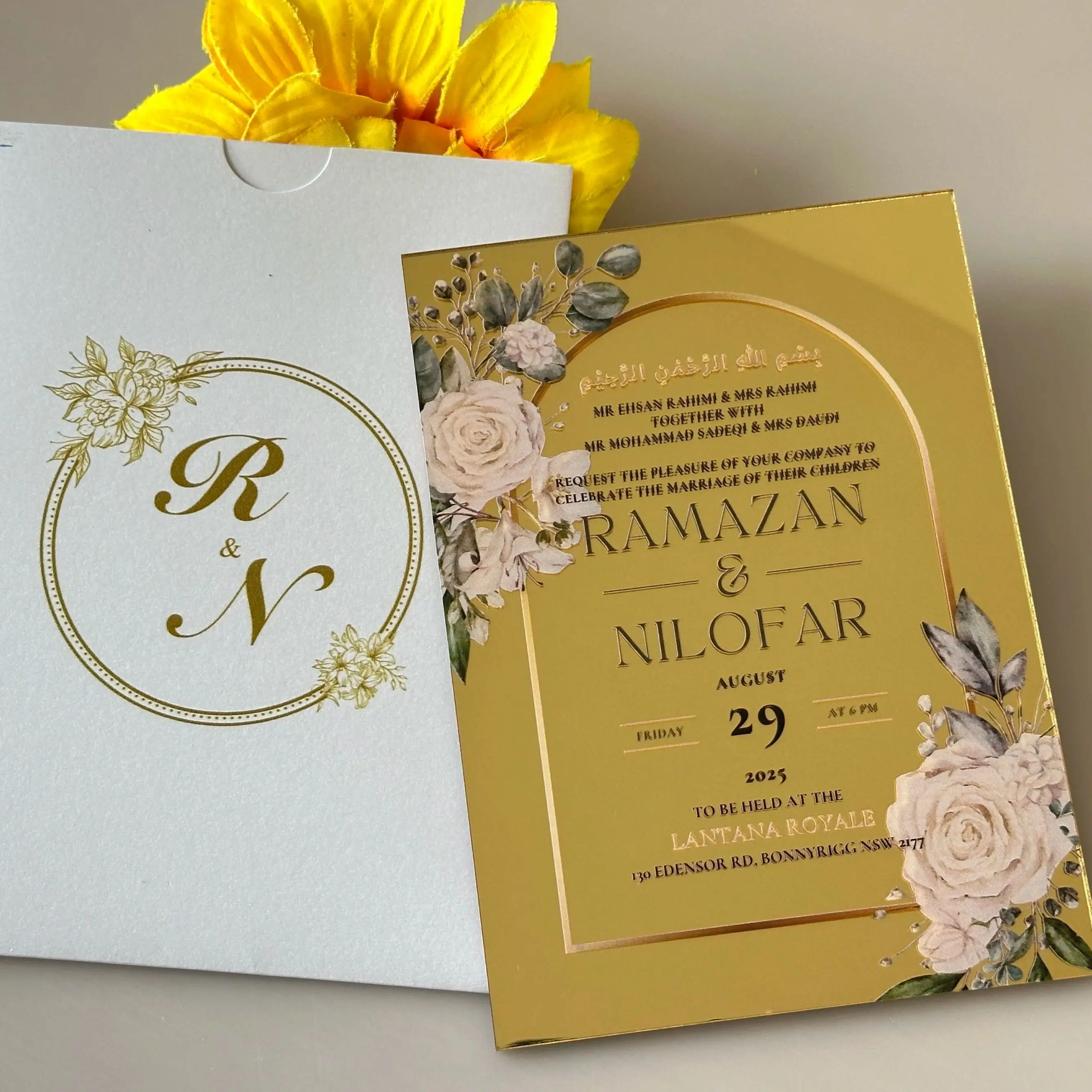 Custom 10pcs Acrylic Wedding Invitation,Birthday Party Menu Card,Gold Personalized Invitations Cards Souvenirs Gift Decoration
Custom 10pcs Acrylic Wedding Invitation,Birthday Party Menu Card,Gold Personalized Invitations Cards Souvenirs Gift Decoration