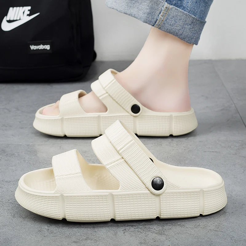 Men's Summer Outdoor Wear Soft Bottom Sandals Driving Beach Shoes Anti-Slip Wear-Resistant Casual Slip-On Rubber Sole Sandals
Men's Summer Outdoor Wear Soft Bottom Sandals Driving Beach Shoes Anti-Slip Wear-Resistant Casual Slip-On Rubber Sole Sandals