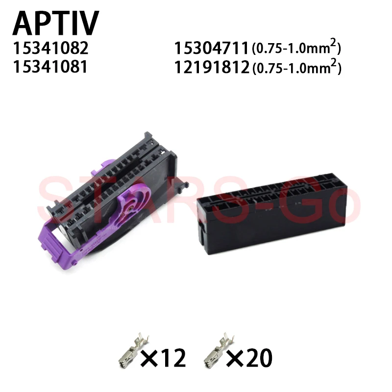 1SET 15341082 15341081 15304711 12191812 15304712 15336198 15326398 32Pin APTIV Delph Connector sheath Plug and Terminal
1SET 15341082 15341081 15304711 12191812 15304712 15336198 15326398 32Pin APTIV Delph Connector sheath Plug and Terminal