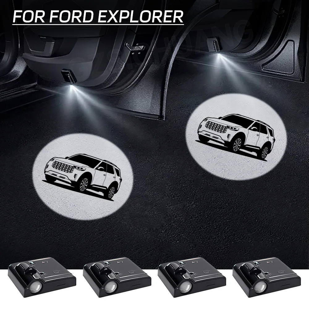 LED Car Door Light Projector Ghost Shadow Light Door Welcome Sign Light For Ford Explorer 2012 - 2022 2023 2024 Car Accessories
LED Car Door Light Projector Ghost Shadow Light Door Welcome Sign Light For Ford Explorer 2012 - 2022 2023 2024 Car Accessories