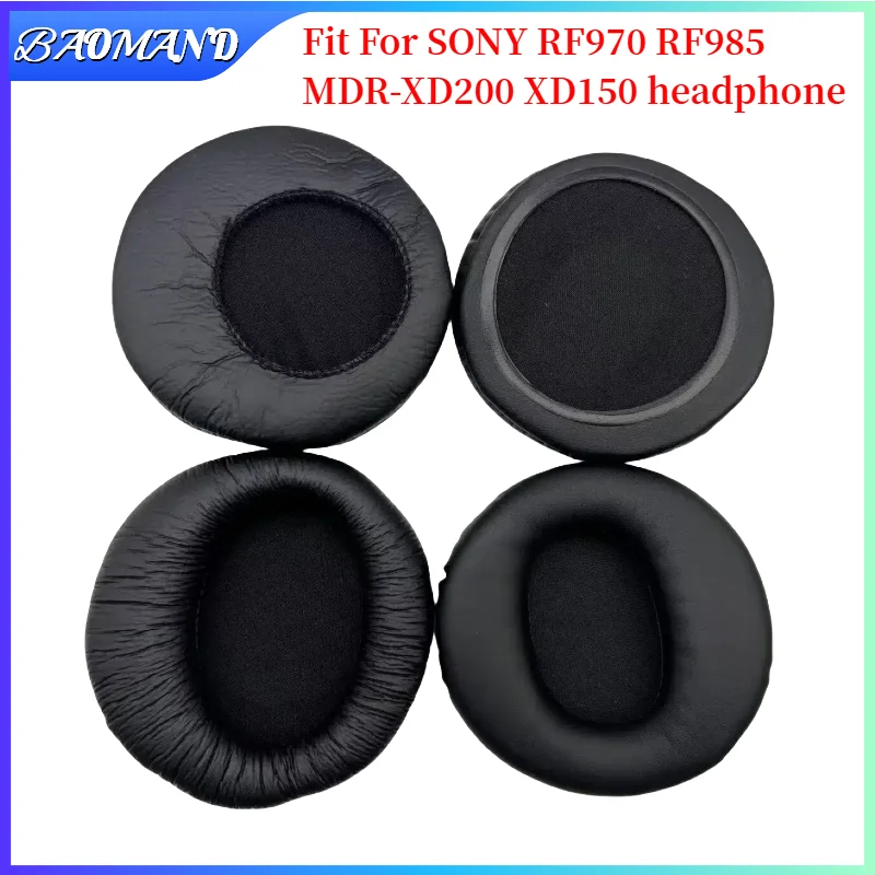 BAOMAND 1 Pair Replacement Foam Ear Pads Pillow Cushion Cover For SONY RF970 RF985 MDR-XD200 XD150 Headphone Headset
BAOMAND 1 Pair Replacement Foam Ear Pads Pillow Cushion Cover For SONY RF970 RF985 MDR-XD200 XD150 Headphone Headset